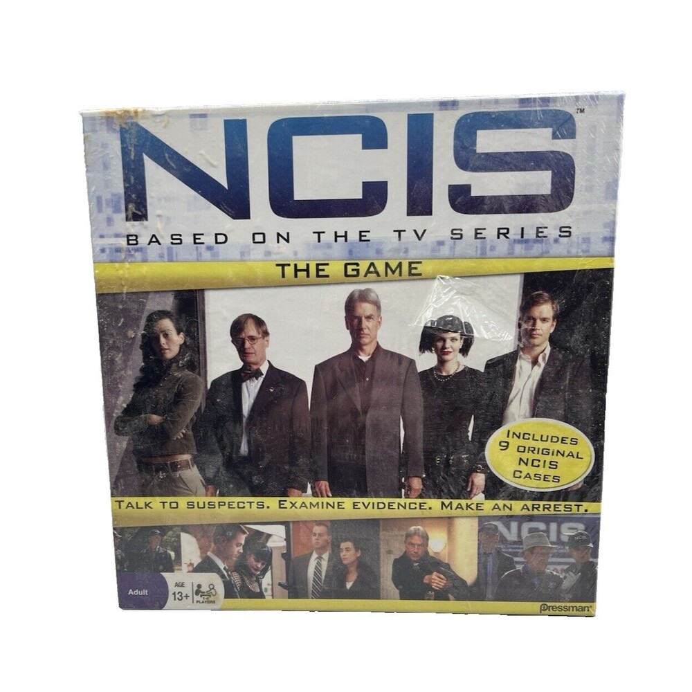 NCIS The Game 2010 NIB sealed New In Box Pressman